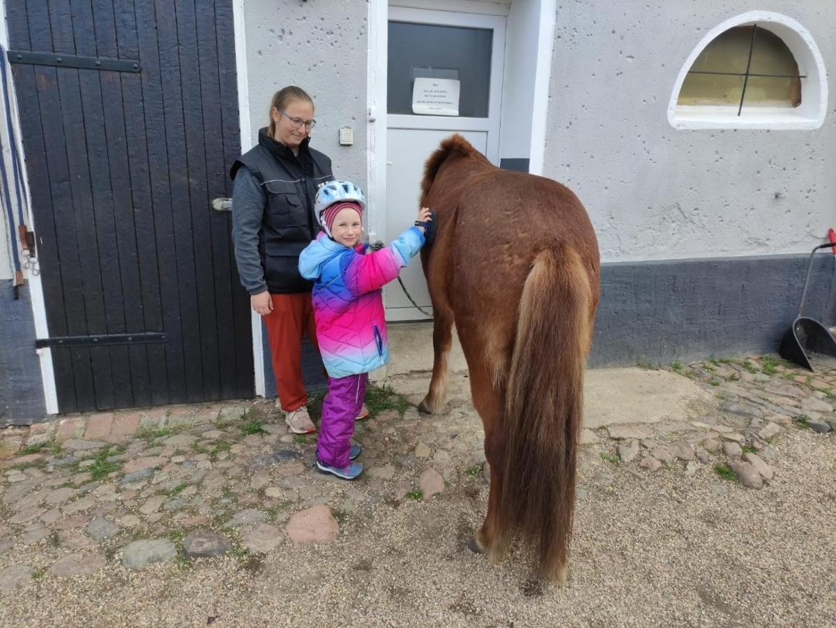 Pferdepension Jaeger Markranstädt Buitenkant foto